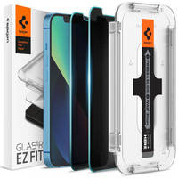 SZKŁO HARTOWANE SPIGEN GLAS.TR ”EZ FIT” 2-PACK IPHONE 13 / 13 PRO PRIVACY