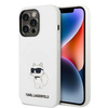 Karl Lagerfeld Silicone NFT Choupette - Etui iPhone 14 Pro Max (biały)