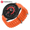 FORCELL F-DESIGN FS01 pasek / opaska do Samsung Watch 20mm pomarańczowy