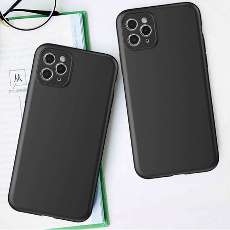 Soft Case Hülle für Xiaomi Redmi Note 12 Pro+ dünne Silikonhülle schwarz