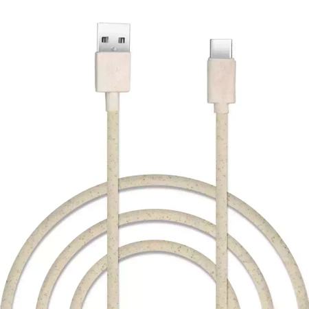 Ecologic ECO Kabel 3A 1m USB - USB-C HG-EC01 sand