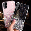 Etui IPHONE 11 PRO Brokat Cekiny Glue Glitter Case różowe