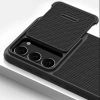 Nillkin Textured S Case für Samsung Galaxy S23, gepanzerte Hülle mit Kameraabdeckung, schwarz