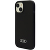 Audi Silicone Case for iPhone 15 Plus - black