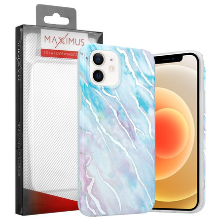 MX MARBLE IPHONE XS MAX WHITE / BIAŁY