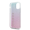 Etui Guess GUHCN65PCUGLPBL iPhone 11 Pro Max różowo-niebieski/pink blue hard case Glitter Gradient