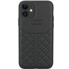 Audi Genuine Leather iPhone 11 / Xr 6.1&quot; black/black hardcase AU-TPUPCIP11R-Q8/D1-BK