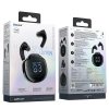 Acefast T9 Bluetooth 5.3 in-ear wireless headphones with display - black