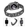 Strap for APPLE WATCH 4 / 5 / 6 / 7 / 8 / SE / ULTRA (42 / 44 / 45 / 49 MM) Diamond Bumper black