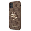 Guess GUHCN614GMGBR iPhone 11 6,1 brązowy/brown hardcase 4G Big Metal Logo