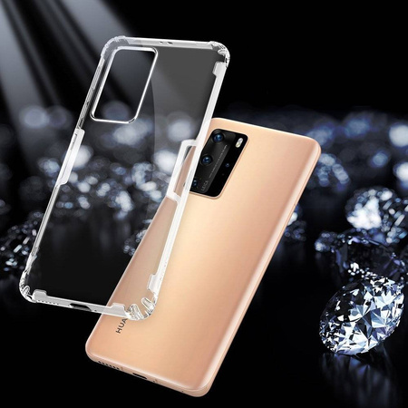 Nillkin Nature żelowe etui pokrowiec ultra slim Huawei P40 Pro przezroczysty