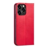 Magnet Fancy Case case for iPhone 14 Plus flip cover wallet stand red