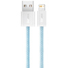 Kabel USB do Lightning Baseus Dynamic, 2.4A, 1m (niebieski)