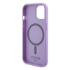 Guess GUHMP15SPSAHMCU iPhone 15 6.1&quot; purple/purple hardcase Saffiano MagSafe