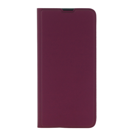 Etui Smart Soft do Motorola Moto G14 burgundowe