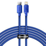 Baseus Crystal Shine Series Fast Charging Data Cable Type-C to iP 20W 2m Blue