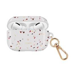 UNIQ Coehl Terrazzo AirPods Pro case white/natural white