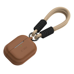 TECH-PROTECT ETUI SILICONE ROPE AIRPODS PRO 1/2 CHOCOLATE BROWN