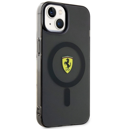 Ferrari FEHMP14SURKK iPhone 14 6.1" schwarz/schwarz Hardcase Translucent Magsafe