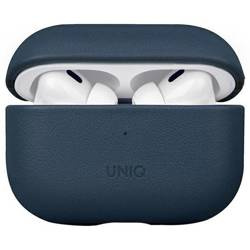 UNIQ etui Terra AirPods Pro 2 gen. Genuine Leather niebieski/space blue