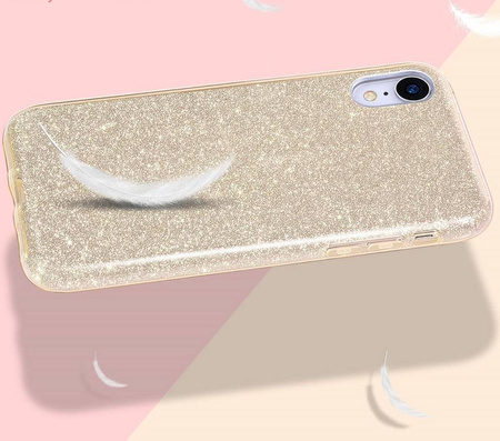 Case SAMSUNG GALAXY S22+ PLUS Glitter gold