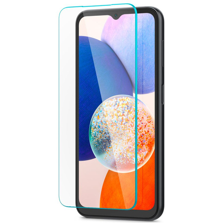 GEHÄRTETES GLAS Spigen GLAS.TR SLIM 2ER-PACK GALAXY A14 5G KLAR