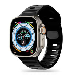 Armband für APPLE WATCH 4 / 5 / 6 / 7 / 8 / SE / ULTRA (42 / 44 / 45 / 49 MM) Tech-Protect Iconband Line schwarz