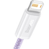 Baseus Dynamic cable USB to Lightning, 2.4A, 1m (purple)