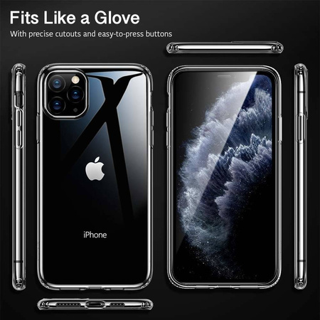 Case IPHONE 11 PRO Back Gel transparent