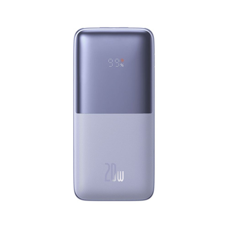 Baseus Baseus Pro 10000mAh 20W Powerbank Violet with USB Type A - USB Type C 3A 0.3m cable (PPBD040205)