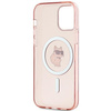 Karl Lagerfeld KLHMP12MHFCCNOP iPhone 12/12 Pro 6.1" różowy/pink hardcase IML Choupette MagSafe