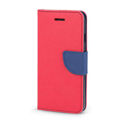 Etui Smart Fancy do Xiaomi Redmi 12C czerwono-granatowe