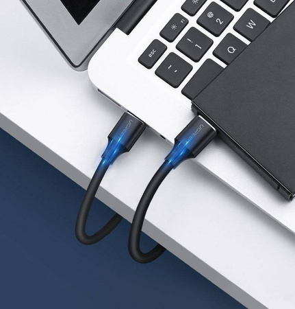 Ugreen kabel przewód USB - USB (męski - USB 3.2 Gen 1) 1 m czarny (US128 10370)