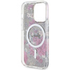 Guess GUHMP14LHCFWSA iPhone 14 Pro 6.1" zielony/khaki hardcase Flower MagSafe