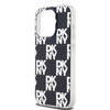 DKNY DKHCP15LHDLCEK iPhone 15 Pro 6.1" czarny/black hardcase IML Checkered Mono Pattern