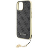 Guess 4G Charms Collection case for iPhone 15 - gray