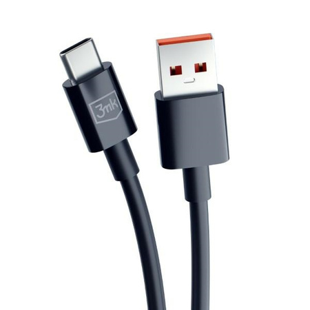 3MK KABEL HYPER USB/TYPE-C 1,2m 5A czarny