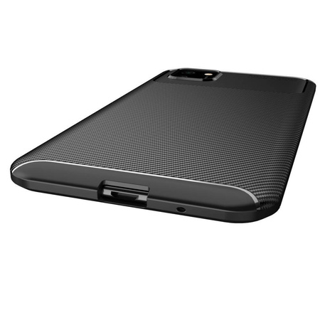  Etui HUAWEI Y5P Pancerne Shockproof  Carbon Fiber czarne