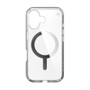 Speck Presidio Perfect-Clear MagSafe - Etui iPhone 16 (Clear / Chrome Finish / Serene Silver)