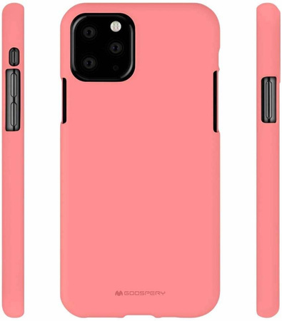 Etui IPHONE 11 PRO Soft Jelly jasny różowy