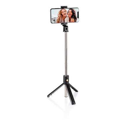 Grundig - Statyw na smartfon / selfie stick Bluetooth