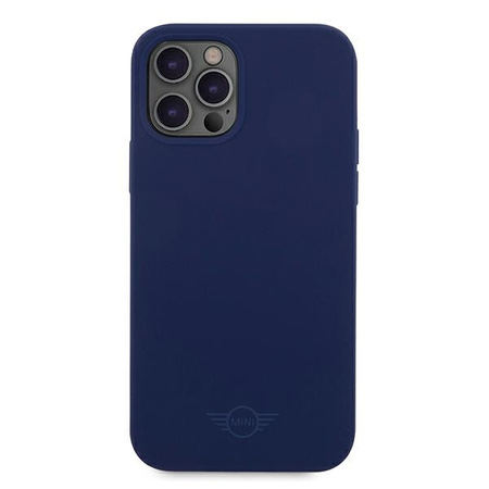 Mini MIHCP12LSLTNA iPhone 12 Pro Max 6,7" granatowy/navy hard case Silicone Tone On Tone