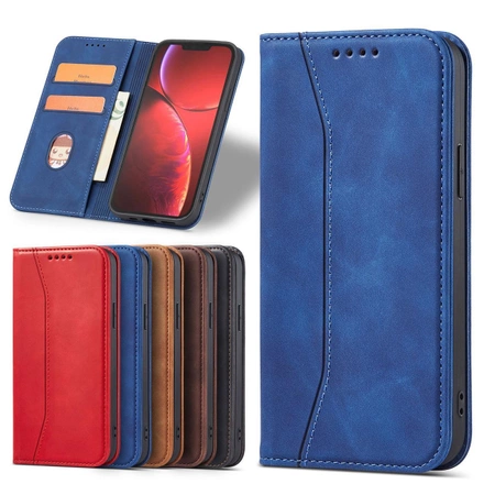 Magnet Fancy Case case for iPhone 14 Pro flip cover wallet stand blue