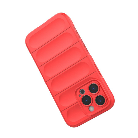 Magic Shield Case Hülle für iPhone 13 Pro flexible gepanzerte Hülle rot