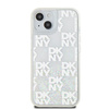 DKNY DKHCP15SLCPEPT iPhone 15 / 14 / 13 6.1" biały/white hardcase Liquid Glitter Multilogo