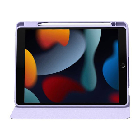 Baseus Minimalist Series IPad 10.2" Magnetic protective case (purple)