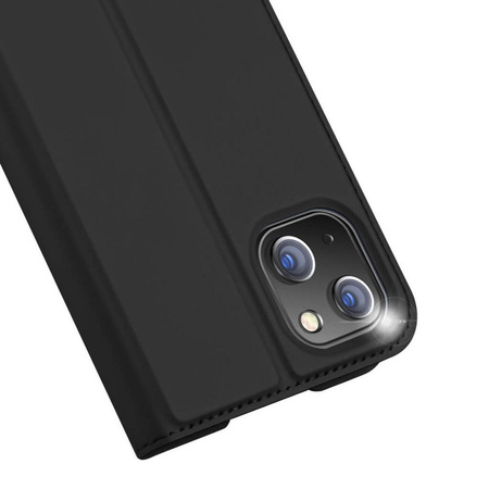 Dux Ducis Skin Pro Holster Flip Cover für iPhone 14 Max schwarz