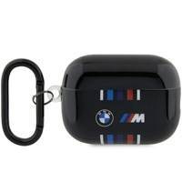 BMW BMAP222SWTK AirPods Pro 2 gen cover czarny/black Multiple Colored Lines