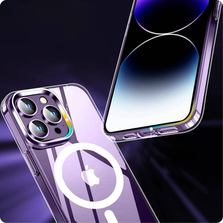 Schutzhülle APPLE IPHONE 15 PRO Tech-Protect FlexAir Hybrid MagSafe transparent