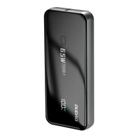 Dudao K65 Powerbank mit USB-A/USB-C-Display 20000 mAh 65 W – Schwarz